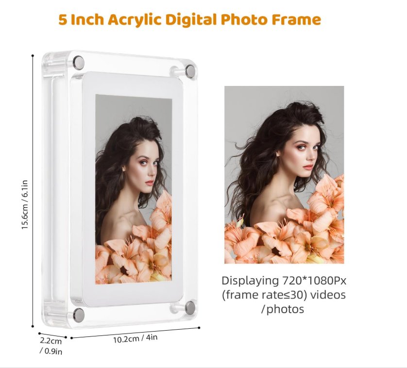 Digital Picture Frame Photo/Music/Video Player