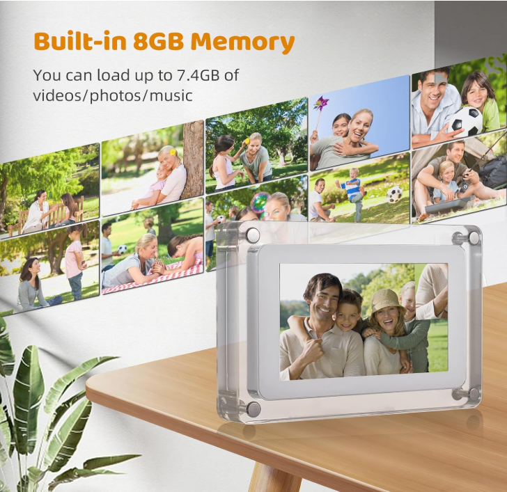 Digital Picture Frame Photo/Music/Video Player