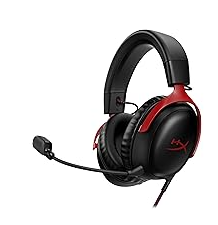 HyperX Cloud III Oyuncu Kulaklığı, Kırmızı