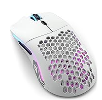 Glorious PC Gaming Race Model O Minus RGB Kablosuz BAMF Sensörlü 19000 DPI 65 gram Mouse Mat Beyaz