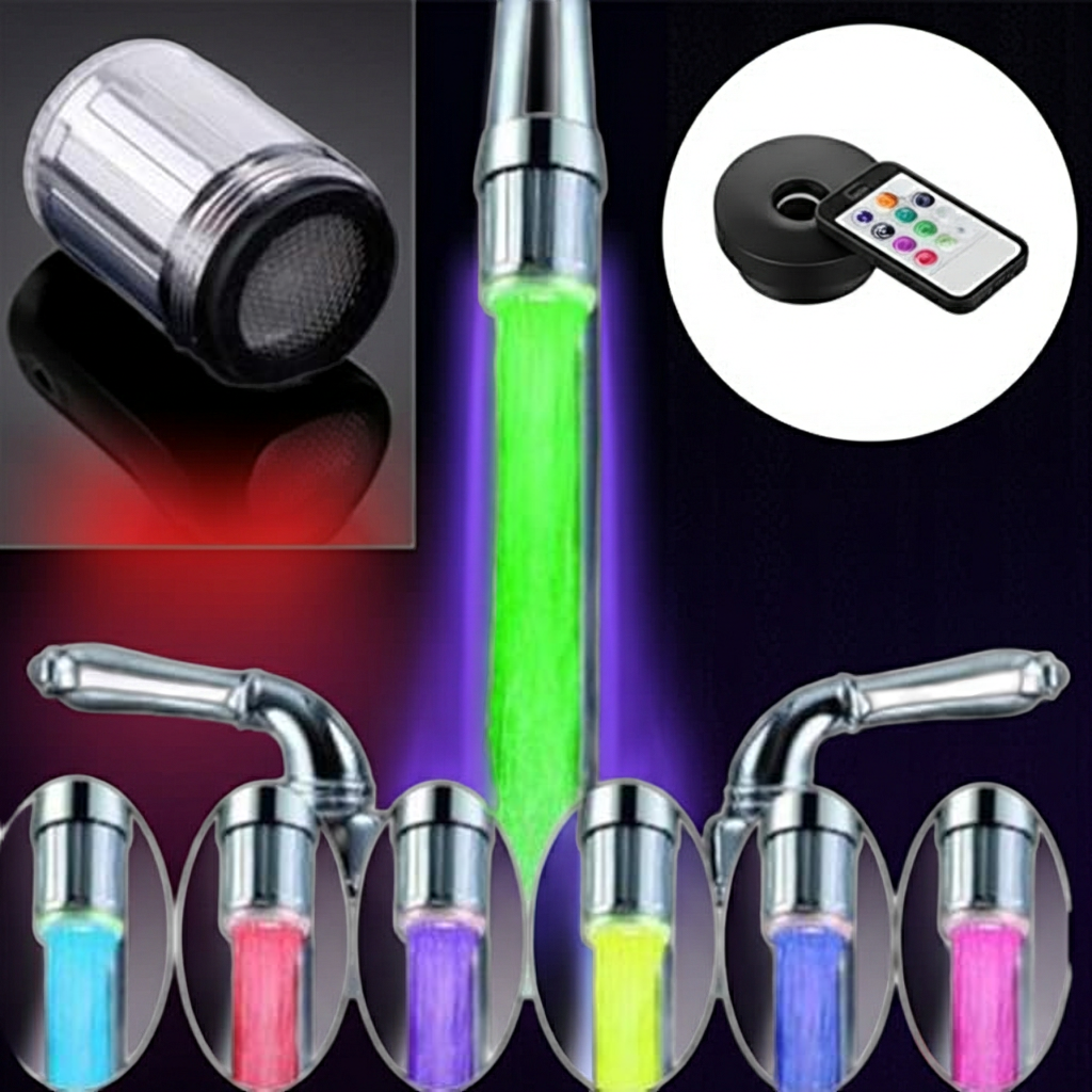 Hihey LED light faucet + Preimum  Quality