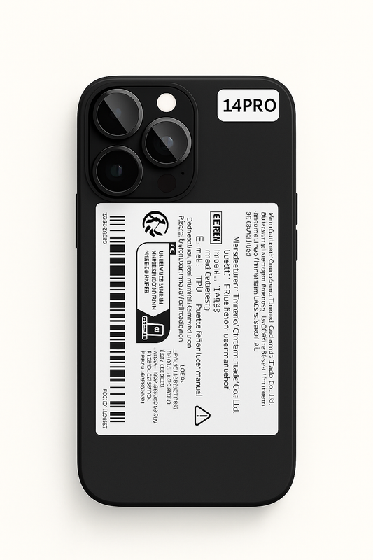 Siyah İPhone 14 PRO Kılıf